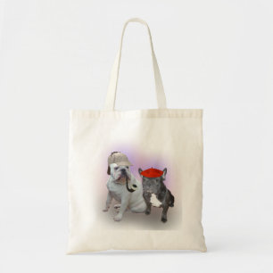 Bolsa Tote Buldogue inglês e buldogue francês