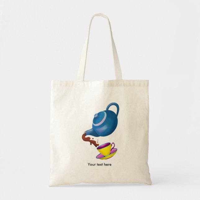 Bolsa Tote Bule Azul Pequeno (Frente)