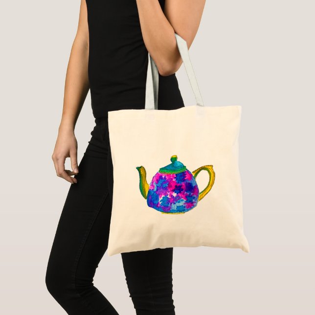 Bolsa Tote Bule de aquarela (Frente (produto))