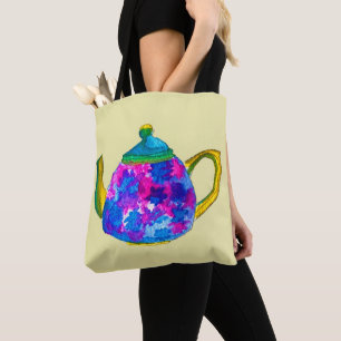 Bolsa Tote Bule de aquarela