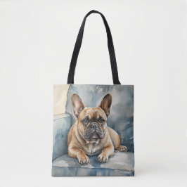 Bolsa Tote Bulldog Francês
