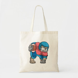 Bolsa Tote Bulldog no Esporte com Futebol e Capacete