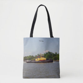 Bolsa Tote Bulldog por toda a mala