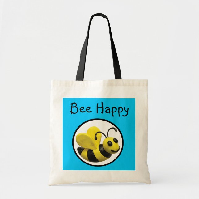 Bolsa Tote Bumble Bee Party (Frente)