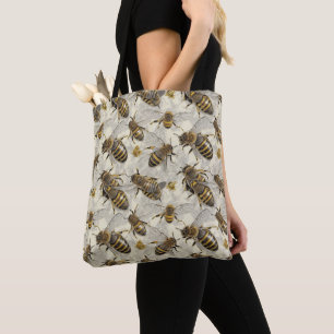 Bolsa Tote Bumble Bees