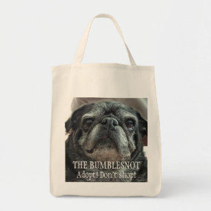 Bolsa Tote Bumblesnot "que enfrenta" o mantimento/sacola