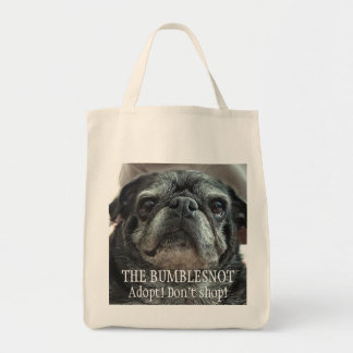 Bolsa Tote Bumblesnot "que enfrenta" o mantimento/sacola