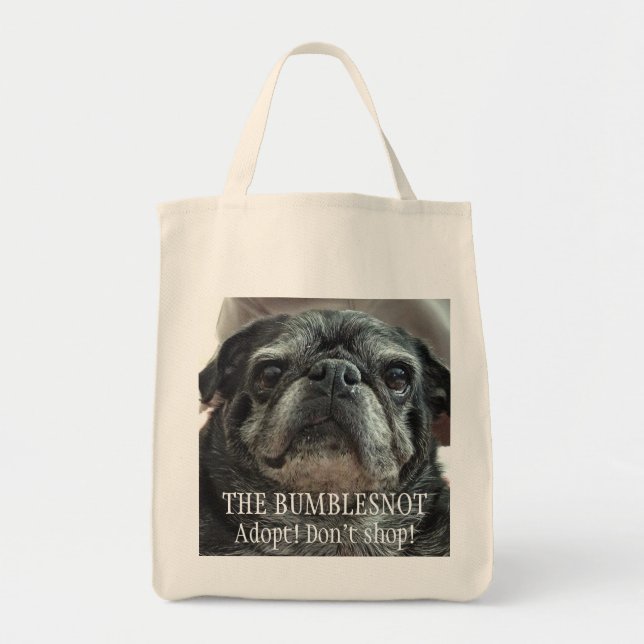 Bolsa Tote Bumblesnot "que enfrenta" o mantimento/sacola (Frente)