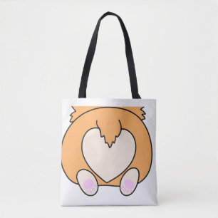 Bolsa Tote bumbum corgi