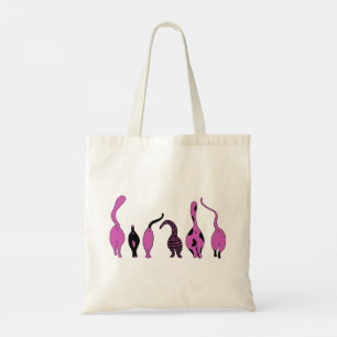 Bolsa Tote Bumbuns de Gato Roxo
