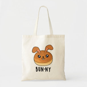 Bolsa Tote Bun-ny Funny Bunny Rabbit Bun Pun