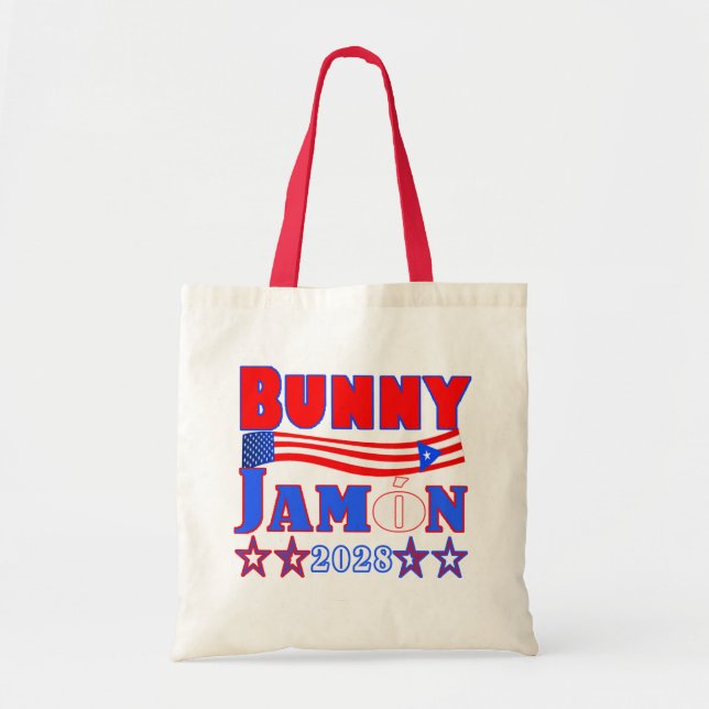 Bolsa Tote bunny jamon 2028 tote bag (Frente)