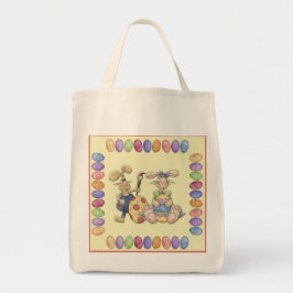 Bolsa Tote Bunny Love E Ovos De Páscoa