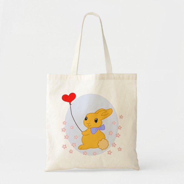 Bolsa Tote Bunny Love Tote Bag (Frente)