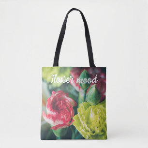 Bolsa Tote Buquê colorido de flores