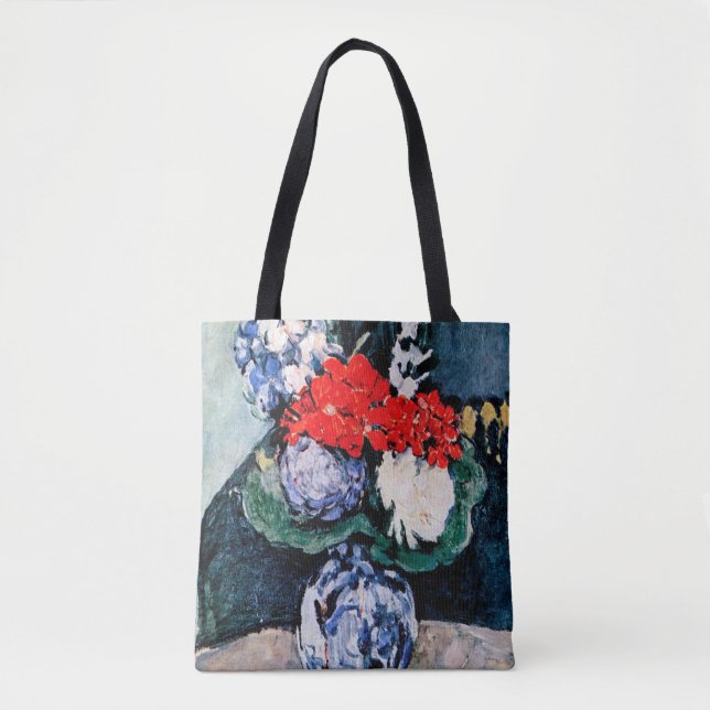 Bolsa Tote Buquê com Little Delft, Paul Cezanne (Frente)