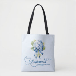 Bolsa Tote Buquê de Bridesmaid Blachelorette
