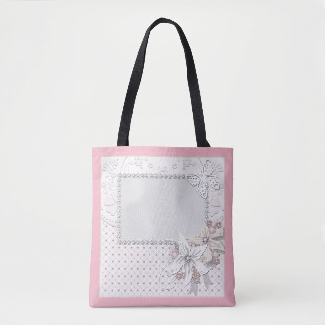 Bolsa Tote Buquê de casamento (Frente)