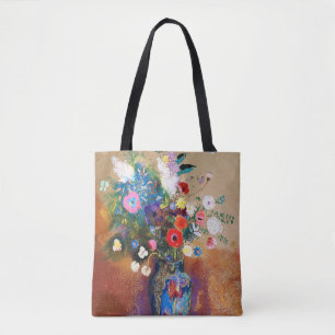 Bolsa Tote Buquê de Flores por Odilon Redon