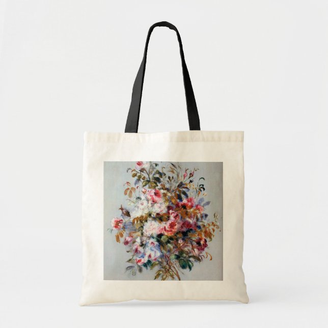 Bolsa Tote Buquê de Rosas, Renoir (Frente)