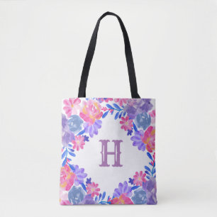 Bolsa Tote Buquê Floral Personalizado
