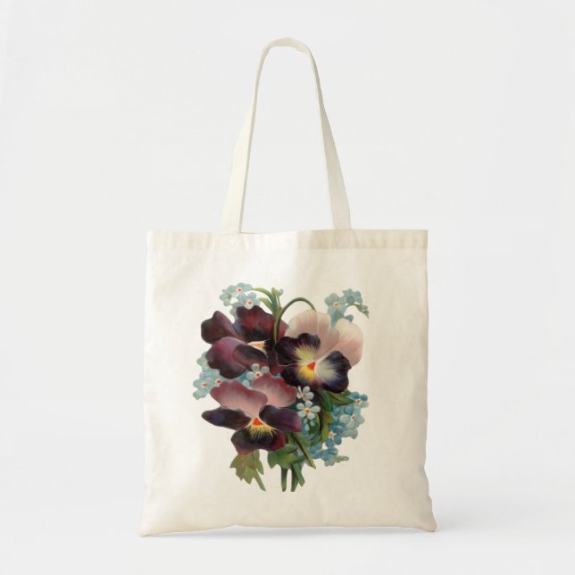 Bolsa Tote Buquê Pansy (Frente)
