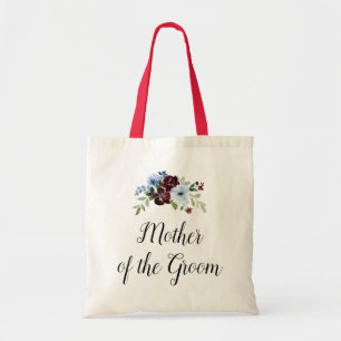 Bolsa Tote burgundy mãe azul empoeirada do saco do tote nobr