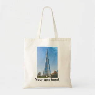 Bolsa Tote Burj Khalifa, pintura de Dubai