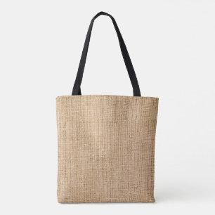 Bolsa Tote Burlap natural