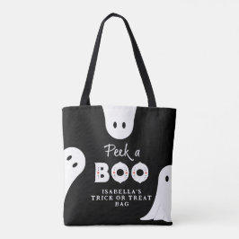 Bolsa Tote Busca Personalizada Um Truque de Fantasmas Boo ou