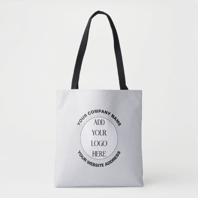 Bolsa Tote Business Logo Custom  (Frente)