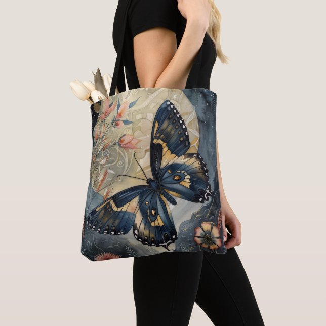 Bolsa Tote Butterfly & Moon  (Close Up)