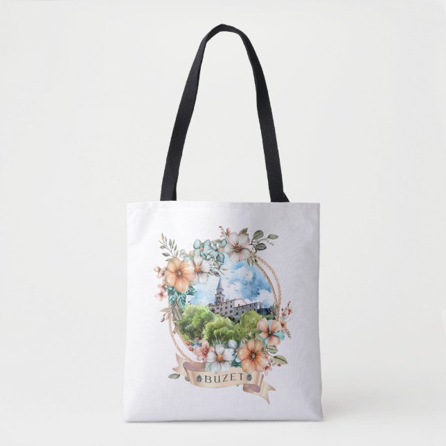 Bolsa Tote Buzet Croácia (Frente)