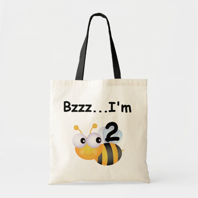 Bolsa Tote Buzz Bumblebee segundo aniversário T-shirts e pres (Frente)