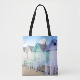 Bolsa Tote Cabanas da praia da ilha de Mersea