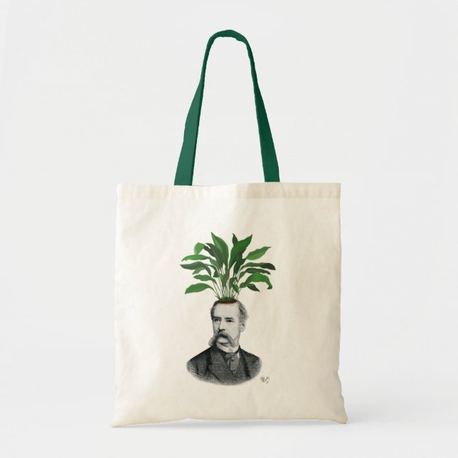 Bolsa Tote Cabeça de Aspidistra (Frente)