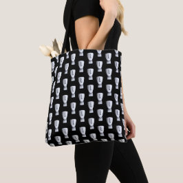 Bolsa Tote Cabeça de Figurina Cíclica