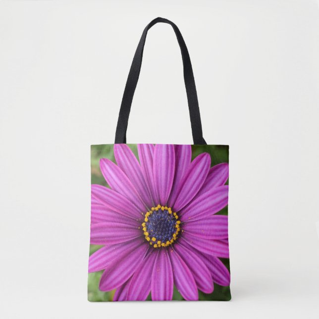 Bolsa Tote Cabeça de Flor Puro Perfeita (Frente)