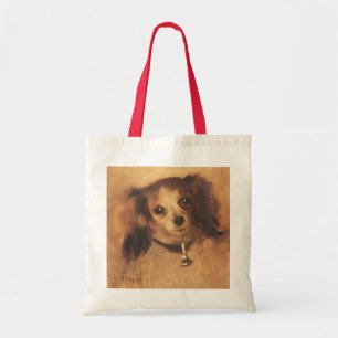 Bolsa Tote Cabeça de um Cão por Pierre Renoir, Arte Fina Vint