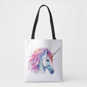 Bolsa Tote Cabeça de Unicórnio