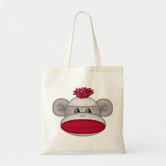 Bolsa Tote Cabeça do macaco da peúga