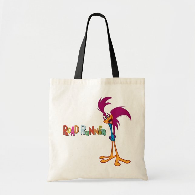 Bolsa Tote Cabeça do Roadrunner Inclinação (Frente)