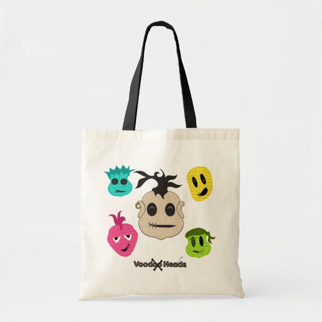 Bolsa Tote Cabeças Voodoo (Frente)
