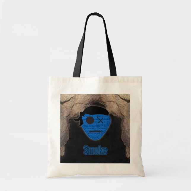 Bolsa Tote Cabeças Voodoo ~ Caverna (Frente)