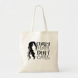 Bolsa Tote Cabelo Curly não se importa