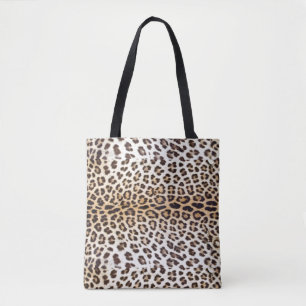 Bolsa Tote Cabelo do leopardo
