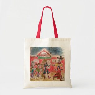 Bolsa Tote Cabelo dourado da irmã e seu menino de Sandridge
