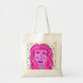 Bolsa Tote Cabelo: Um Retrato Abstrato