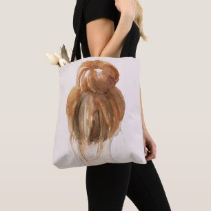 Bolsa Tote Cabelo Vermelho - Ponto superior
