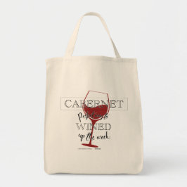 Bolsa Tote Cabernet -- Perfect to WINED up the week.